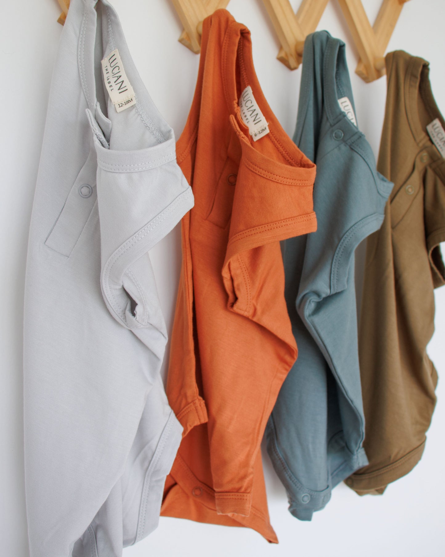 Bamboo Sleeveless Romper (Khaki)